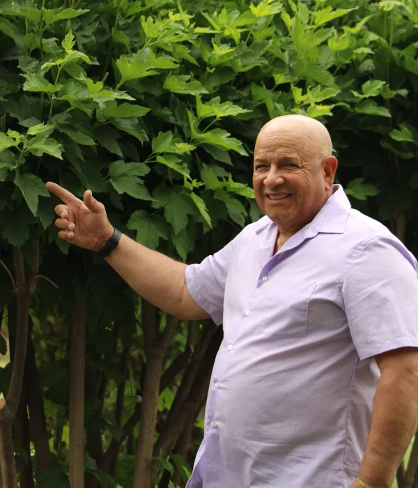 The founders of J & S Stone and Landscaping